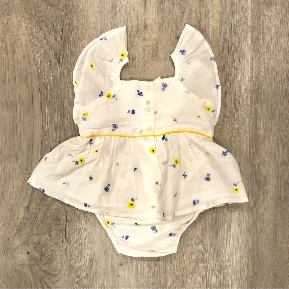 NWT Baby Gap 3-6 Month Floral Set - Picture 2 of 2